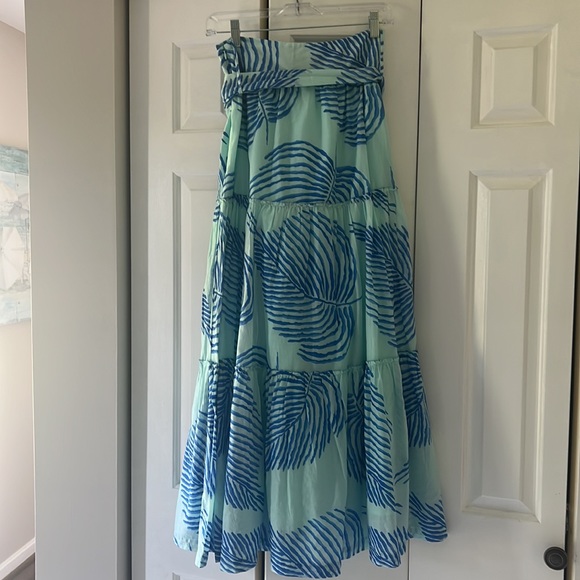 Vineyard Vines Palm Frond Maxi Skirt - Picture 5 of 5